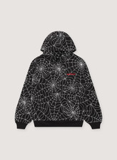 Sp5der Worldwide Embroidered AOP Sweatshirt Black picture
