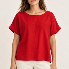 Vintage Red Blouse picture
