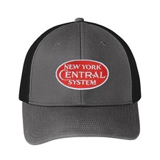 New York Central Red Logo Trucker Hat Snapback [9029R] picture
