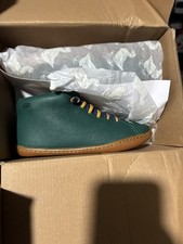 Camper Peu Cami Kids Green Leather Sneakers Size EU 32 US 13.5 picture