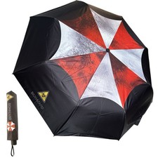 Resident Evil Biohazard Umbrella – 39” Compact Folding Rain Shield picture