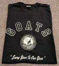 RARE Brady GOATS University of Brady Every Year is our Year Black T-Shirt Men's picture