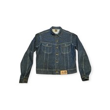 Vintage 70s Lee Rider Denim Jacket Size 42 Mens Small Made In USA GM Terex picture