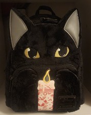 NWT Loungefly Exclusive Hocus Pocus Binx Candle Plush Backpack Disney Cosplay picture