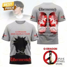 G-Dragon 2025 World Tour Ubermensch 3D T-Shirt picture