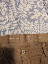 St. John's Bay Women's Straight Leg Corduroy Pants Size 16 picture