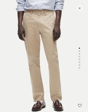 NEW $98 MSRP J Crew 770 34x32 Khaki Stretch Straight Fit Chino picture