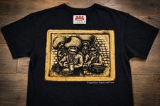 Vintage Señor Frog’s Cancun Revolutionary Crew Double Sided Graphic Tee Black picture