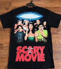 Halloween Men's Scary Movie Horror Graphic Black T-Shirt Large Size New w/tags picture