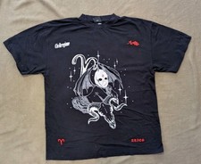 ​Civil Regime Aries Zodiac T Shirt Large Black Graphic Streetwear Gym Tee picture