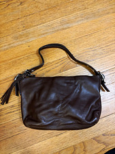 Vintage Y2K Coach Legacy East/West Hobo Duffle Bag 1417 – Mahogany Brown Leather picture