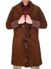 Malcolm Reynolds Firefly Trench Coat | Genuine Suede Leather Brown Cosplay picture