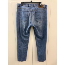 Alberto Stone Modern Fit Jeans Mens 35x30 Light Blue Denim 8079 1577 820 picture