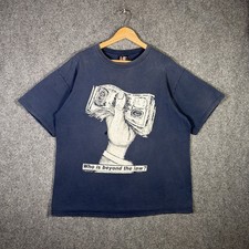 Vintage Rage Against The Machine Shirt XL 90s 1997 Beyond The Law Money Tour USA picture