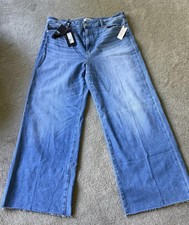 Paige Anessa High-Rise Wide Leg Jeans - 31