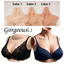 B-H Cup Realistic Breast Forms Silicone Fake Boobs For Crossdresser Drag Queen picture