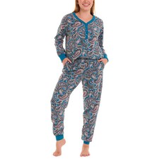 Vera Bradley Women's Cotton PJ Set Henley Top Jogger Bottoms 100% Cotton XS-XXL picture