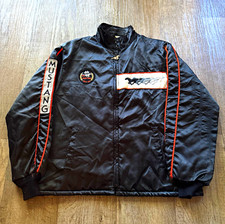 Vintage 1970s Indy 500 fox body mustang pace car jacket black size large picture