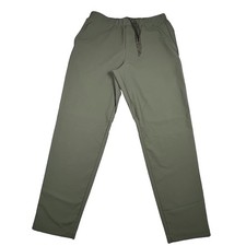 Lululemon New Venture Pique Trouser Pants Men's Large LM5AKBS Green Stretch picture