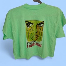 One of One Custom 1980s Neon Comic Pocket Tee picture