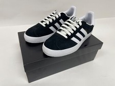 adidas Orginals Men’s Gazelle ADV Black White Gold Sneakers FX6563 Choose Size picture
