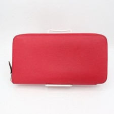 HERMES Epson Azap Silk-in Long Wallet  Pink picture