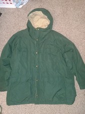 VINTAGE LL BRAN BAXTER STATE GREEN PARKA sz XXL picture