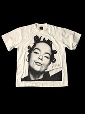 Fanmade Rare Björk Portrait Big Time Sensuality Tshirt  Jann Lipka tees picture