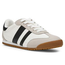 DV by Dolce Vita Women's Lace-Up Sneaker Size 10 Black Stripe picture