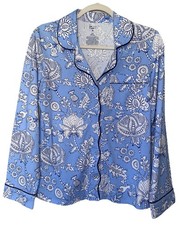 Roller Rabbit Target NEW Floral Vines Pajama Shirt XXS SM picture