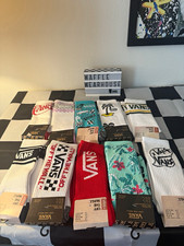 30 pair bulkVANS Men's Crew Socks Size M (6.5-9) New With Tags picture