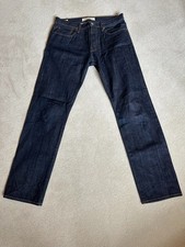 Gap 1969 Men's Blue Selvedge Jeans Kaihara Japanese Denim Straight W30 L30 picture