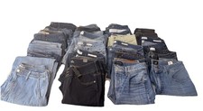 Lot 22: Pairs Women Jean Assorted Wholesale Bulk Inventory Various Washes & Size picture