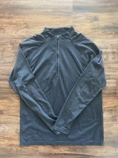 lululemon metal vent tech half zip - Men’s Size Medium - Black - New Without Tag picture