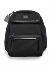 TUMI Alpha 3 Brief Pack Backpack Black Nylon Business Travel Laptop Bag 2603578D picture