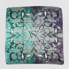 Stephen Webster London 100% Silk Scarf Hummingbird Jewel Print 31