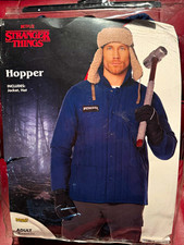 Stranger Things Jim Hopper Season 4 Costume Adult Medium Spirit Halloween New picture