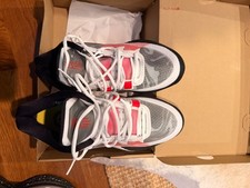 Nike Kyrie 8 White/University Red Basketball Shoes Mens Size 10 New DJ6017-100 picture