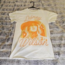 Unbranded Women's White and Orange T-shirt picture