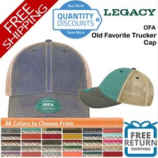 🔥 LEGACY Old Favorite Trucker Cap Hat six-panel, low-profile Snapback OFA picture