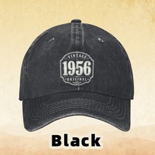1956 Original Year Baseball Cap Vintage Frame Adjustable Dad Hat picture