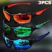 New 2025 Polarized Vertex Men AntiGlare Fishing Cycling Driving Sport Sunglasses picture