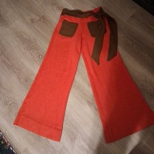 Ladies Vintage 70's Pantana Wide Leg Pant Sz Small  picture