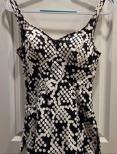 Vintage Jantzen Polka Dot Bullet Bra Swim Dress picture