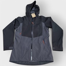 Patagonia Boulder Fork Rain Jacket Women's XS Forge Grey Waterproof H2No 85160 picture