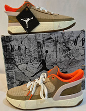 NEW Jordan Day1 E.O. (GS) Boys Beige/Orange/Green Sneakers Size 7 Y picture