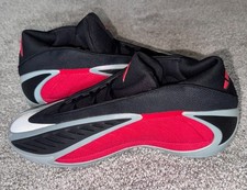 Adidas Anthony Edwards AE 2 Basketball Shoe Sz 13 Black Red Gray JQ9497 Mens NEW picture