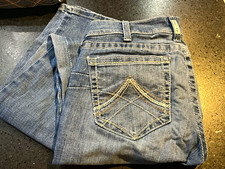 Ariat Real Denim Women’s Bootcut Jeans Blue Medium Wash Stretch Size 30L picture
