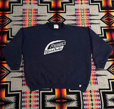 Vintage 1999 Columbine Rebels State Champs Men’s 2XL Navy Crewneck Fleece picture