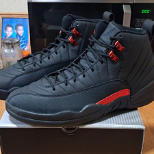 Jordan Air Jordan 12 Retro Bloodline Black/Varsity Red Men’s US 12 CT8013-003 picture